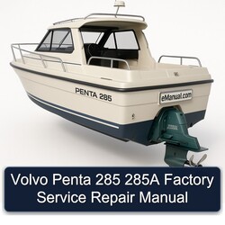 Volvo Penta 285 285A Service Repair Workshop Manual PDF