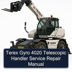 Terex Gyro 4020 Telescopic Handler Service Repair Workshop Manual PDF