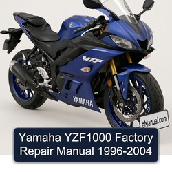 1996-2004 Yamaha YZF Models YZF1000 Service Repair Workshop Manual PDF