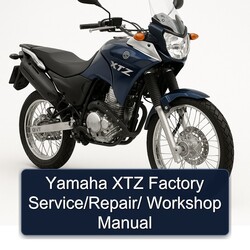 Yamaha XTZ Models / Service Repair Workshop Manual PDF