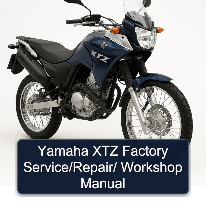 Yamaha XTZ Models / Service Repair Workshop Manual PDF