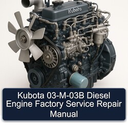 Kubota 03-m-03b Diesel Engine Service Repair Workshop Manual PDF