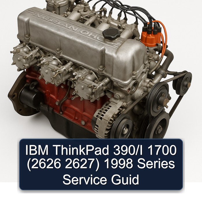 1998 Datsun L Series & Z IBM Thinkpad 390/i 1700 (2626 2627) Guid Service Repair Workshop Manual PDF