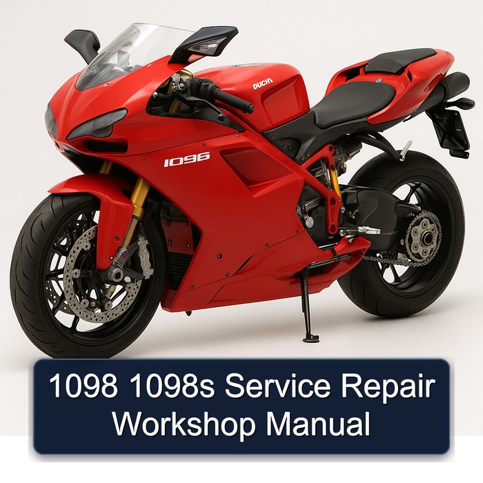 Ducati 1098 Service Repair Workshop Manual PDF