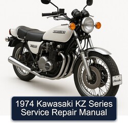 1974 Kawasaki KZ Series Service Repair Workshop Manual PDF
