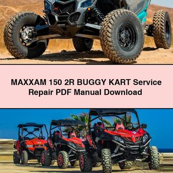 Maxxam 150 2R Buggy Kart Service Repair Workshop Manual PDF