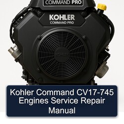 Kohler Command Pro Models CV17-745 Engines Service Repair Workshop Manual PDF