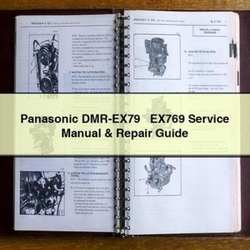 Panasonic DMR-EX79 EX769 Service Repair Workshop Manual PDF
