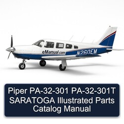 Piper Pa-32-301 Pa-32-301t Saratoga Illustrated Parts Catalog PDF