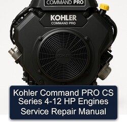 Kohler Command Pro Models CS Series 4-12 HP Engines Service Repair Workshop Manual PDF
