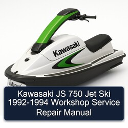 1992-1994 Kawasaki JS 750 Jet Ski Service Repair Workshop Manual PDF