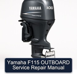 Yamaha F115 Outboard Service Repair Workshop Manual PDF