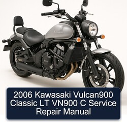 2006 Aprilia Classic Kawasaki Vulcan900 LT VN900 C Service Repair Workshop Manual PDF
