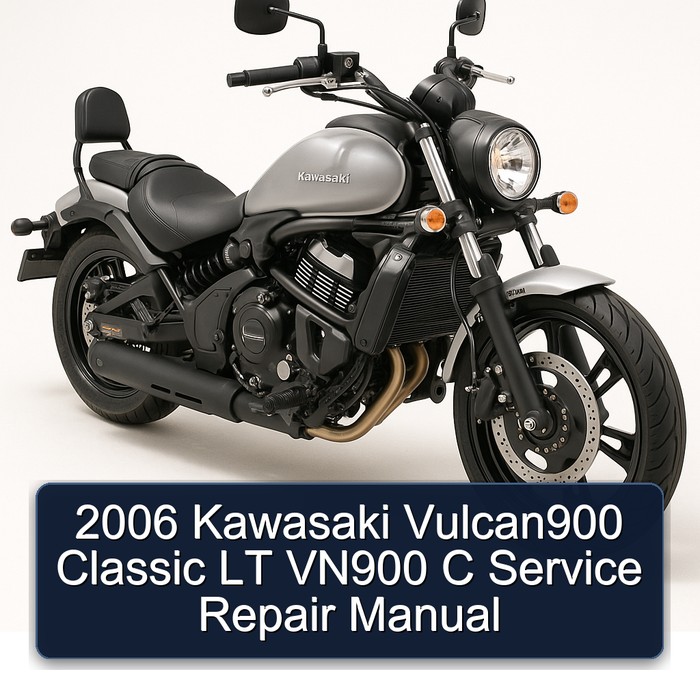 2006 Aprilia Classic Kawasaki Vulcan900 LT VN900 C Service Repair Workshop Manual PDF
