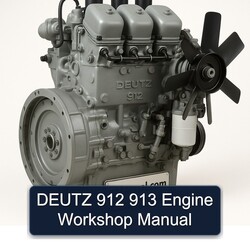 Deutz 912 913 Engine Service Repair Workshop Manual PDF