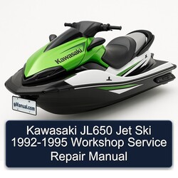 1992-1995 Kawasaki JL650 Jet Ski Service Repair Workshop Manual PDF