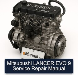 Dodge Lancer Mitsubushi EVO 9 Service Repair Workshop Manual PDF