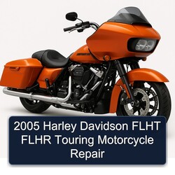 2005 Harley Davidson Touring Flht Flhr Motorcycle Service Repair Workshop Manual PDF