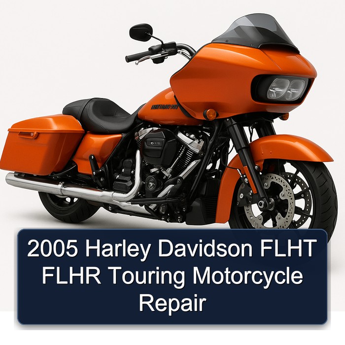 2005 Harley Davidson Touring Flht Flhr Motorcycle Service Repair Workshop Manual PDF