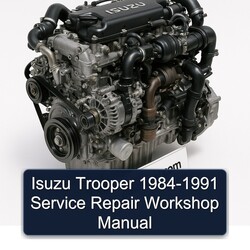 1984-1991 Isuzu N Series Trooper Service Repair Workshop Manual PDF