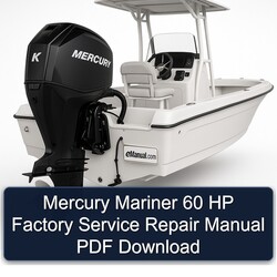Mercury Mariner 60 HP Service Repair Workshop Manual PDF