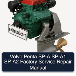 Volvo Penta Sp- SP-A1 SP-A2 Service Repair Workshop Manual PDF