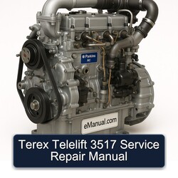 Perkins AC Terex Telelift 3517 Service Repair Workshop Manual PDF