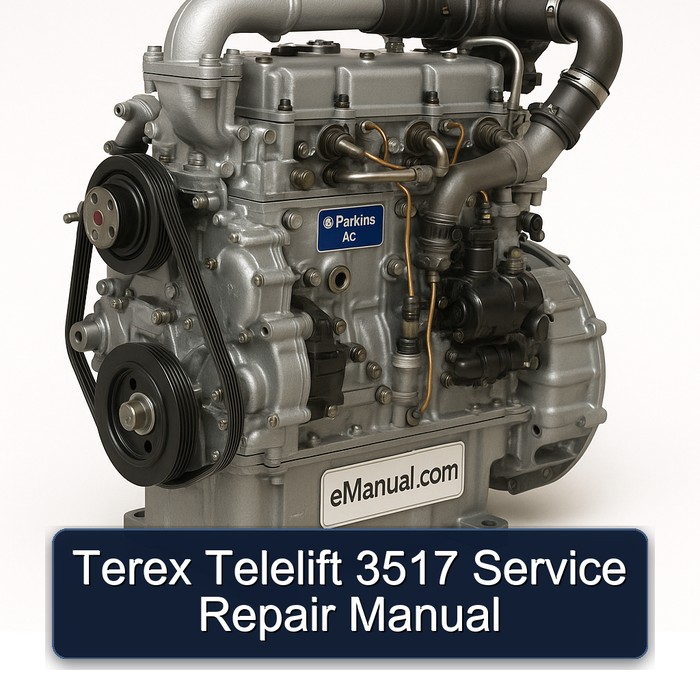 Perkins AC Terex Telelift 3517 Service Repair Workshop Manual PDF