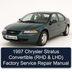 1997 Chrysler Stratus Convertible (rhd Lhd) Service Repair Workshop Manual PDF
