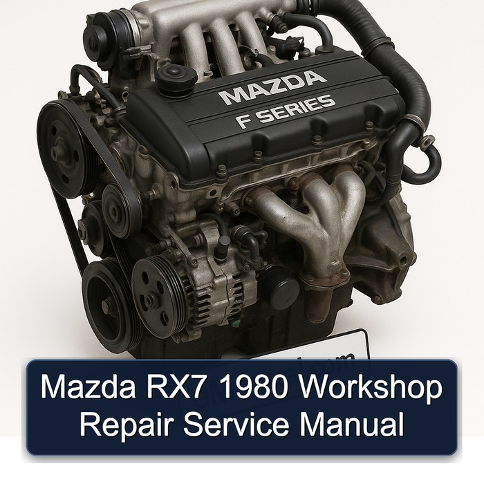 1980 Mazda RX Models RX7 Service Repair Workshop Manual PDF