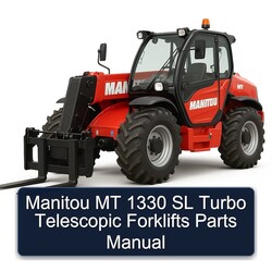 Manitou MT 1330 SL Turbo Telescopic Forklifts Parts Catalog PDF