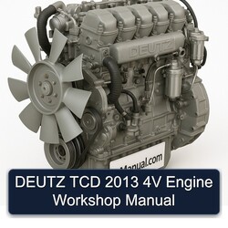 2013 Deutz TCD 4V Engine Service Repair Workshop Manual PDF