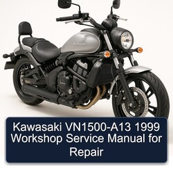 1999 Kawasaki Vulcan Vn1500-a13 Service Repair Workshop Manual PDF