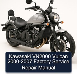 2000-2007 Kawasaki Vulcan VN2000 Service Repair Workshop Manual PDF
