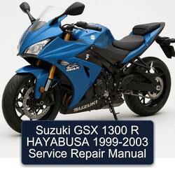 Suzuki GSX 1300 R HAYABUSA 1999-2003 Service Repair Manual 