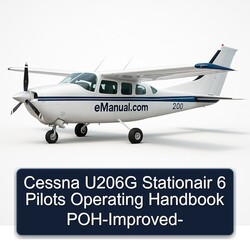 Cessna U206G Stationair 6 Pilots Operating Poh-improved Service Repair Workshop Manual PDF