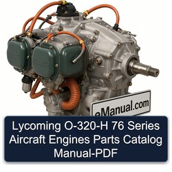 Lycoming 76 Series O-320-h Aircraft Engines Parts Catalog PDF