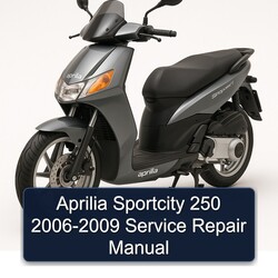 2006-2009 Aprilia Sportcity Service Repair Workshop Manual PDF