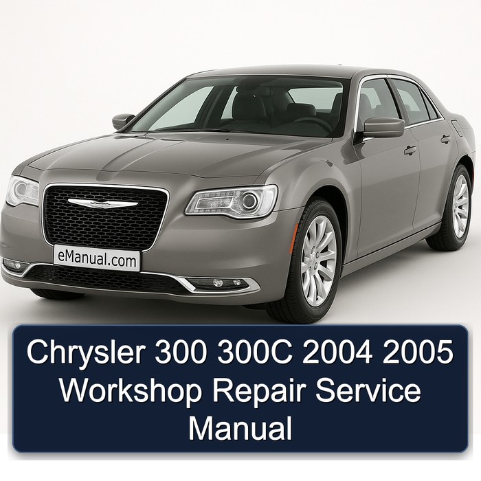 2004-2005 Chrysler 300C 300 Service Repair Workshop Manual PDF
