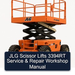JLG Scissor Lifts 3394RT Service Repair Workshop Manual PDF