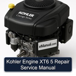 Kohler Courage Series Engine XT6 5 Service Repair Workshop Manual PDF