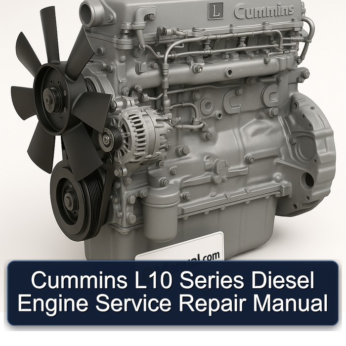 Cummins L Series L10 Diesel Engine Service Repair Workshop Manual PDF