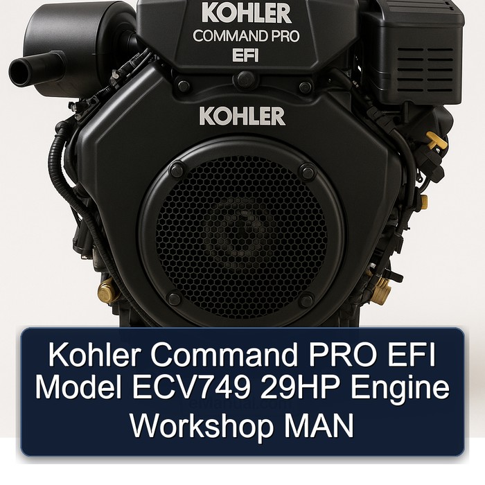 Kohler Command Pro EFI Models Model ECV749 29HP Engine MAN Service Repair Workshop Manual PDF