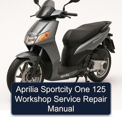 Aprilia Sportcity One 125 Service Repair Workshop Manual PDF