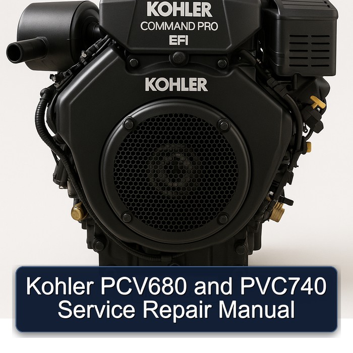 Kohler Command Pro EFI Models PCV680 PVC740 Service Repair Workshop Manual PDF