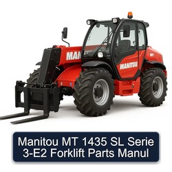 Manitou MT 1435 SL Serie 3-E2 Forklift Parts Manul Service Repair Workshop Manual PDF