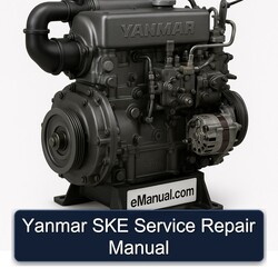 Yanmar SKE Series Service Repair Workshop Manual PDF