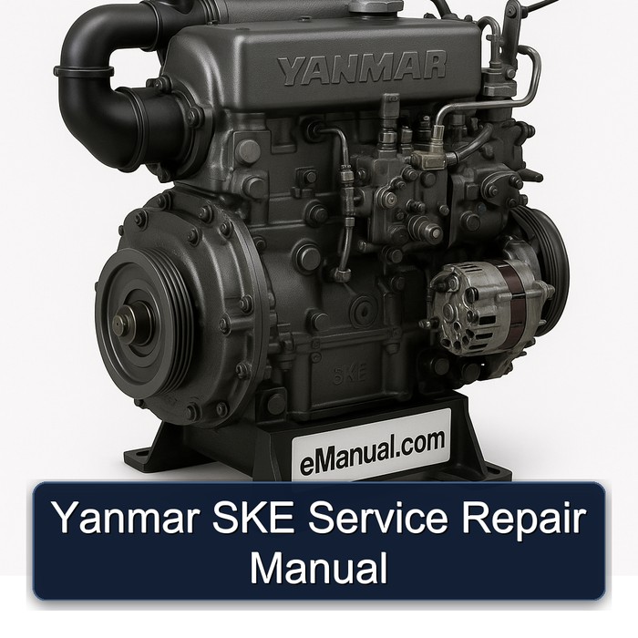Yanmar SKE Series Service Repair Workshop Manual PDF