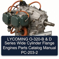 Deutz D Series Lycoming O-320-b Wide Cylinder Flange Engines Pc-203-2 Parts Catalog PDF