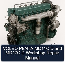 Volvo Penta MD11C D MD17C Service Repair Workshop Manual PDF